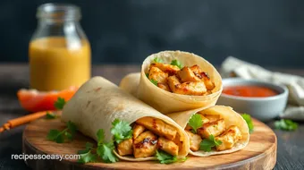 Grilled Chicken Spicy Flavorful Wraps