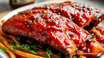 How to Make Delicious Sticky Baby Back Ribs with Original Barbecue Sauce recipe card