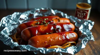 Ultimate Tailgaters Beer BBQ Sausage Bundles for Game Day recipe card