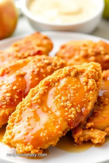 Apple and Honey-Glazed Chicken Tenders Recipe presentation