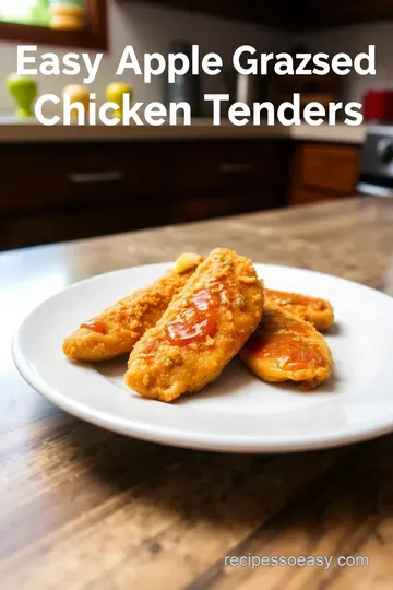 Apple and Honey-Glazed Chicken Tenders Recipe steps