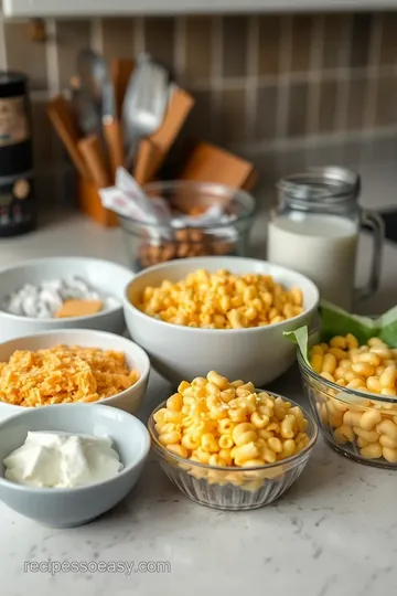 Mac and Cheese Bites with Original Hot Sauce ingredients