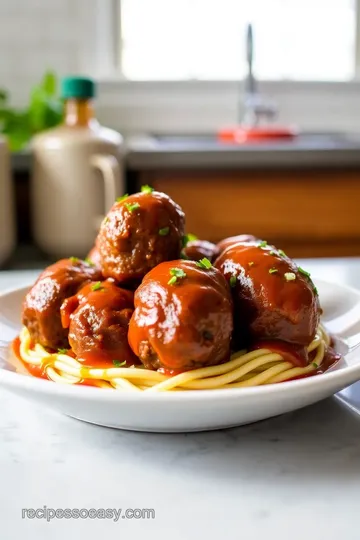 Spicy Garlic Buffalo Meatballs with Garlic Parmesan Sauce & Marinade steps