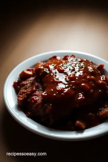 Barbecue Corned Beef Bliss presentation