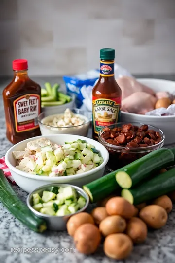 Barbecue Sheet Pan Chicken with Original Barbecue Sauce ingredients