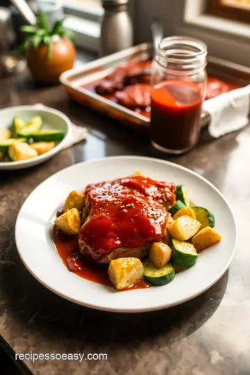 Barbecue Sheet Pan Chicken with Original Barbecue Sauce steps