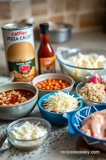 BBQ Chicken Calzones: A Quick & Tasty Delight! ingredients