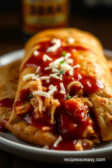 BBQ Chicken Calzones: A Quick & Tasty Delight! presentation