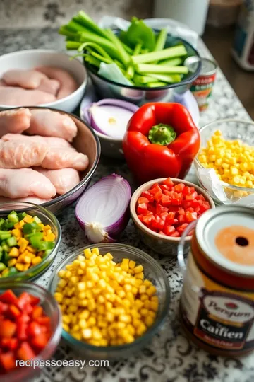 BBQ Chicken Salad with Original Barbecue Sauce ingredients