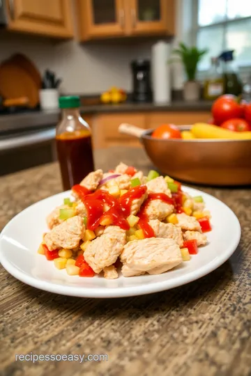 BBQ Chicken Salad with Original Barbecue Sauce steps