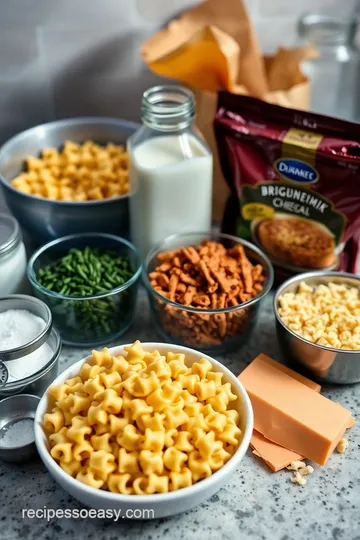 BBQ Chicken Smoked Cheddar Mac & Cheese ingredients