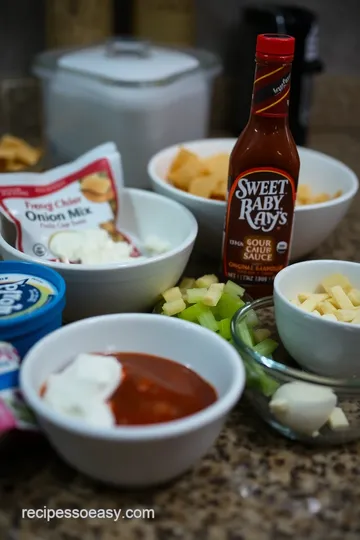 BBQ Chip Dip with Original Barbecue Sauce ingredients