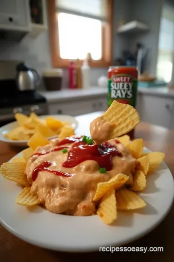 BBQ Chip Dip with Original Barbecue Sauce steps