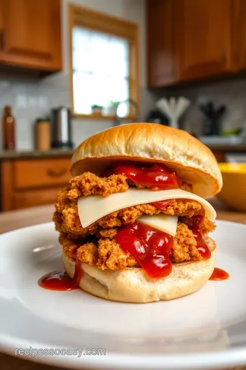 Crispy Fried Chicken Sandwich with Ray s Secret Sauce steps