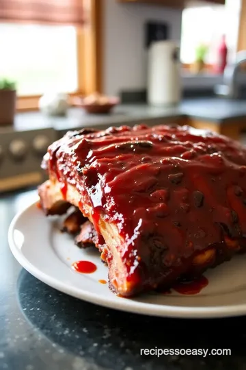 Easy Holiday Spice Baby Back Ribs with Original Barbecue Sauce steps