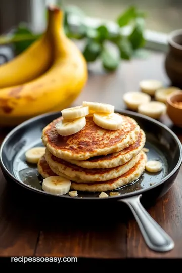 Quick & Fluffy Banana Oatmeal Pancakes steps