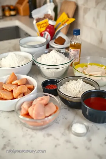 Hot Choices Chicken Strips with Buffalo Wing Sauce ingredients