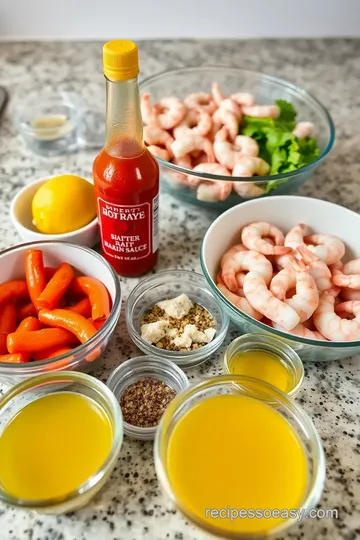 Spicy Grilled Shrimp with Original Hot Sauce ingredients