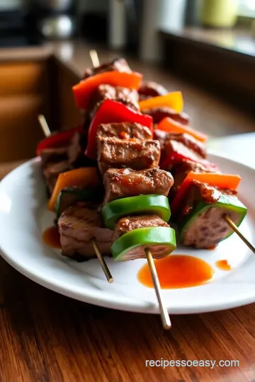 Sweet & Spicy Teriyaki Steak Kabobs steps