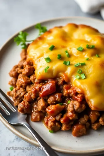 Lazy Day Shepherd s Pie with Original Barbecue Sauce presentation