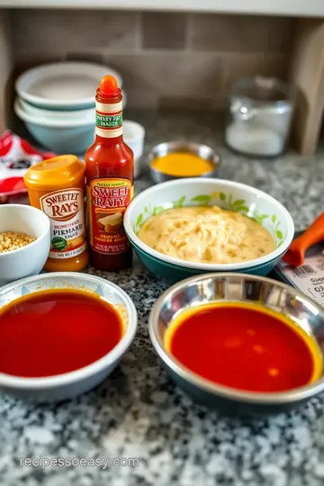 Hot Honey Mustard Dipping Sauce ingredients