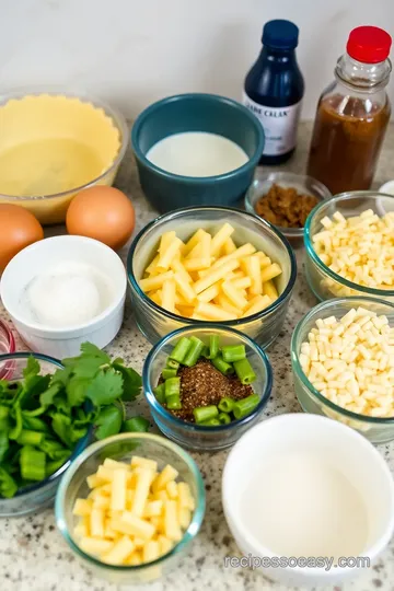 Savory Mini Quiche Bites ingredients