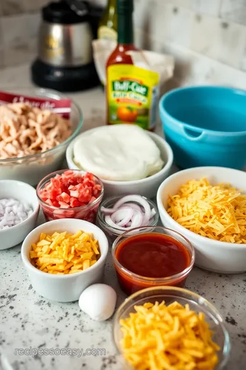 SBR Buff-a-Cue Chicken Dip ingredients