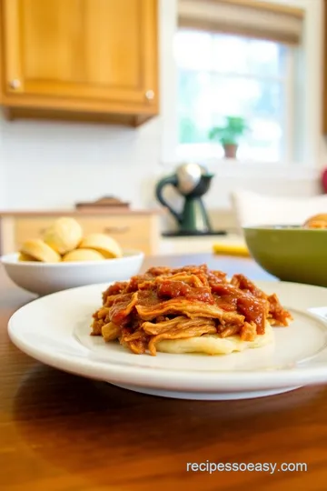 Slow-Cooked BBQ Pulled Chicken with Sweet Baby Ray s Sauce steps