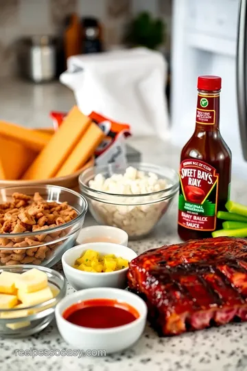 Sticky Baby Back Ribs with Original Barbecue Sauce ingredients