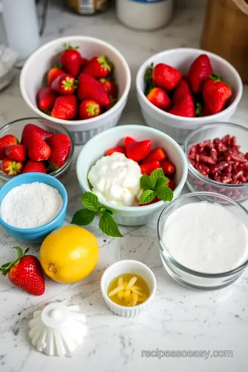 Strawberry Ricotta Filling ingredients