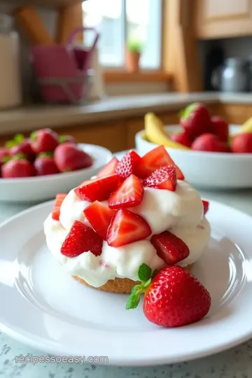 Strawberry Ricotta Filling steps