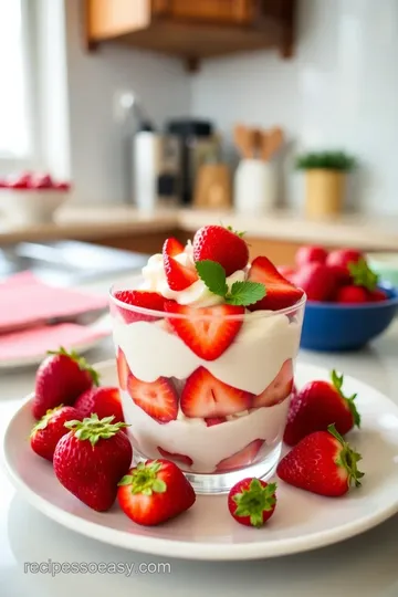 Easy Strawberry Shortcake Parfait steps