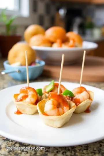 Sweet Teriyaki Shrimp Taco Bites steps