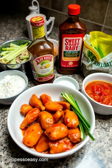 Sweet Teriyaki Wings ingredients