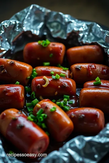 Tailgaters Beer BBQ Sausage Bundles presentation