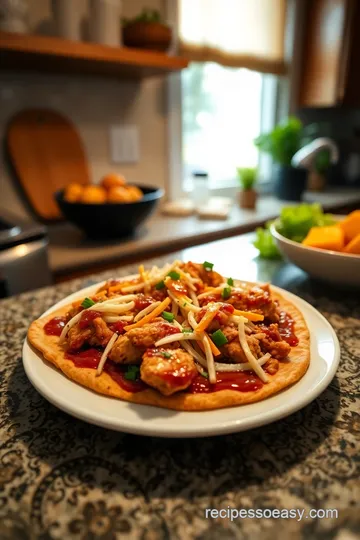 Teriyaki Chicken Flatbread with Sweet Teriyaki Sauce steps