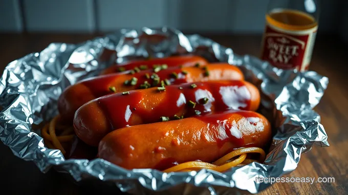 Tailgaters Beer BBQ Sausage Bundles