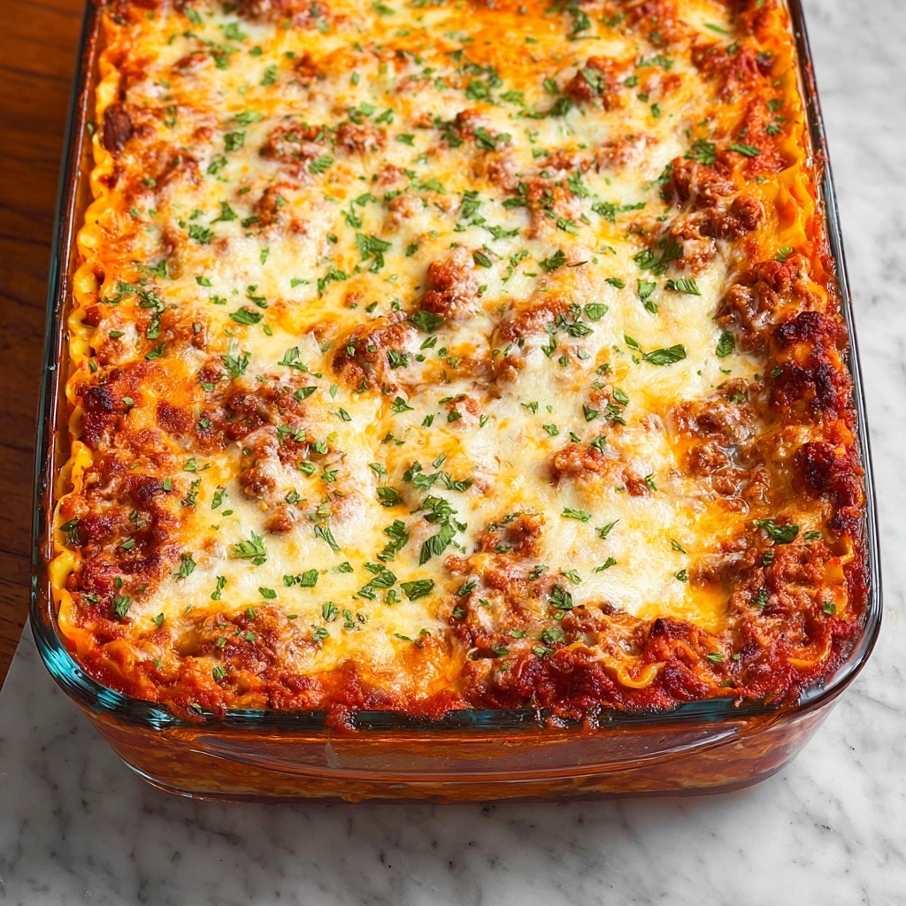Italian Beef and Cheese Noodle Casserole Recipe - Recipe Image