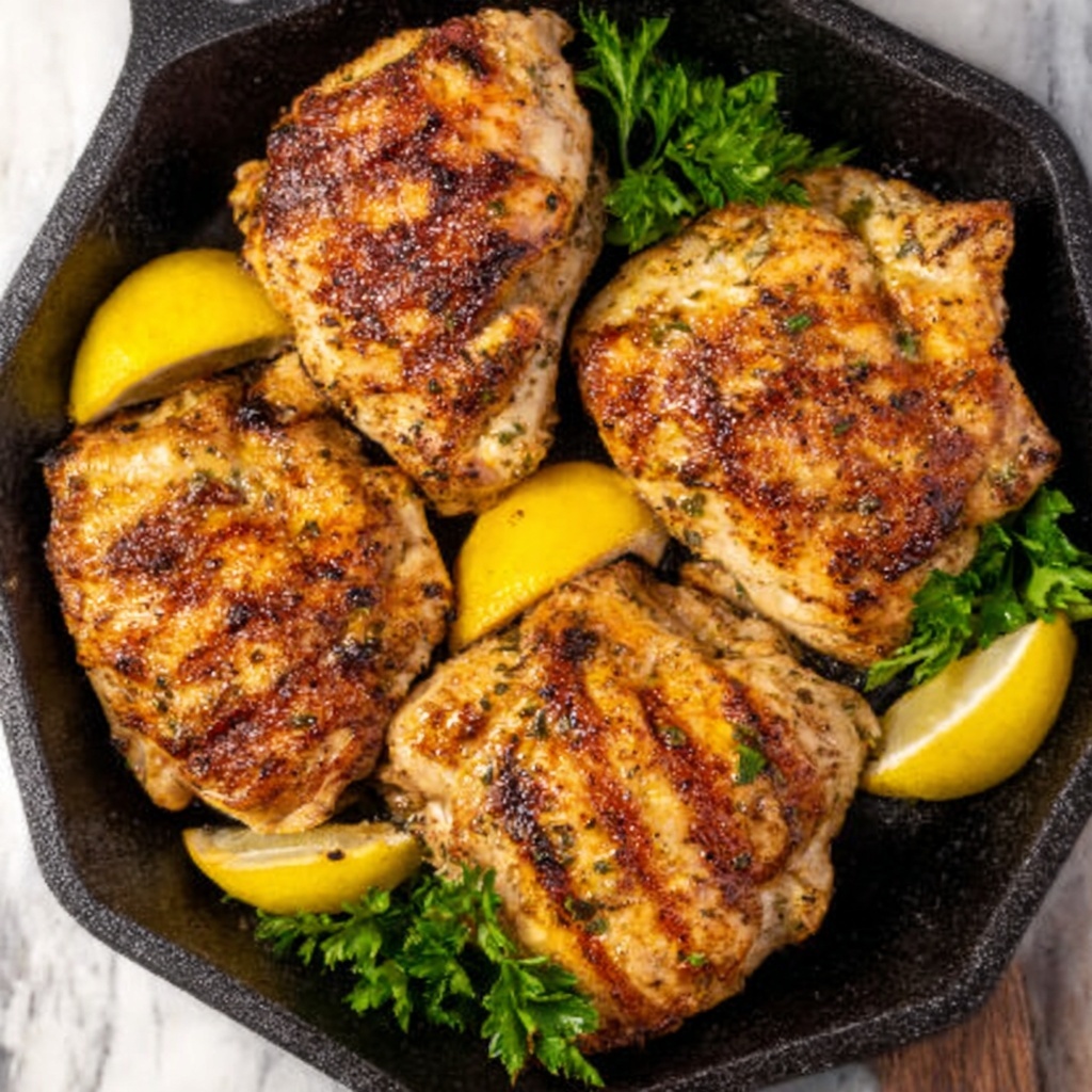 Lemon BBQ Grilled Chicken Recipe - Recipe Image
