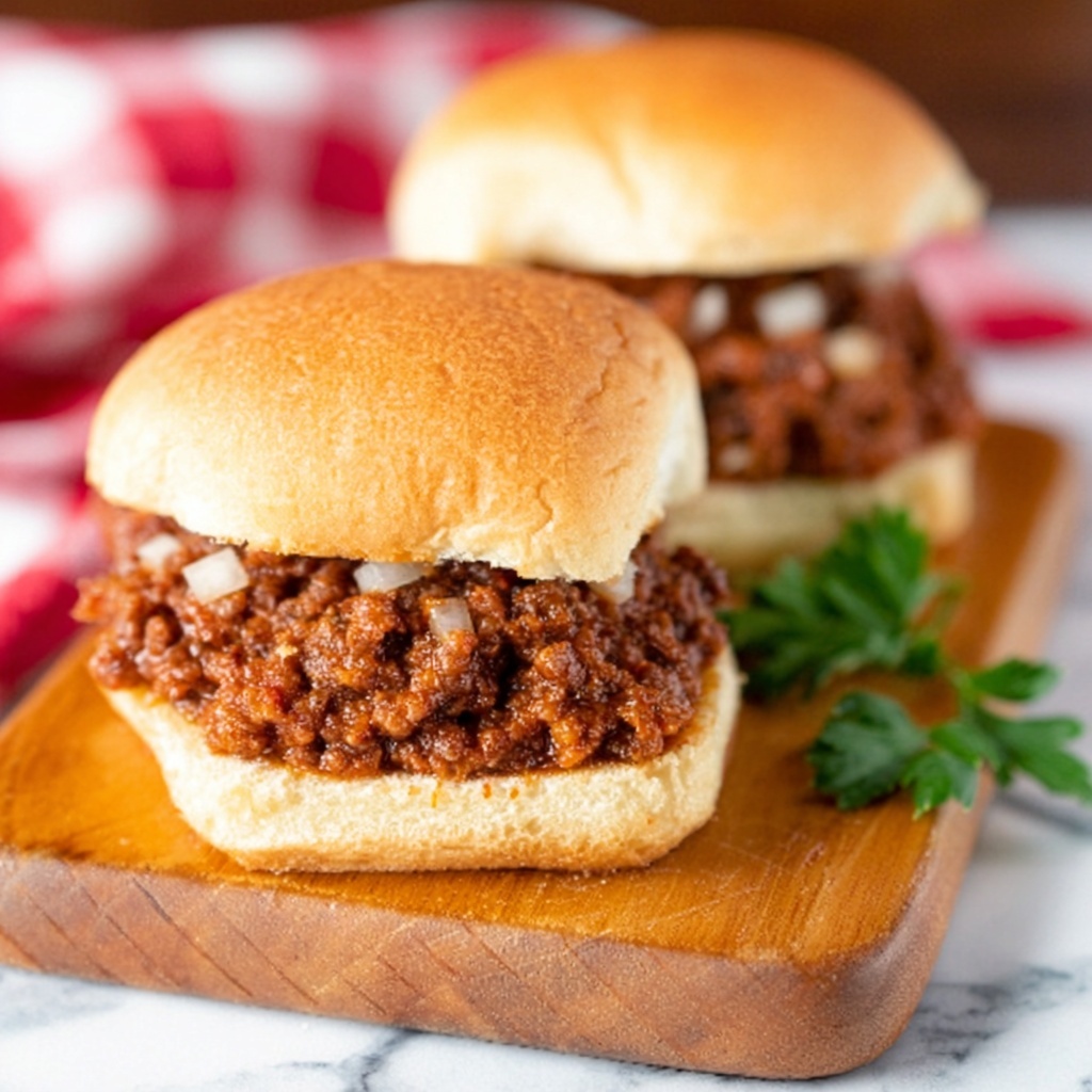 Lunch Lady Pizza Burgers Recipe - Recipe Image