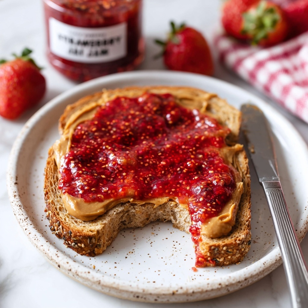 Strawberry Chia Jam (No Refined Sugar) Recipe - Recipe Image