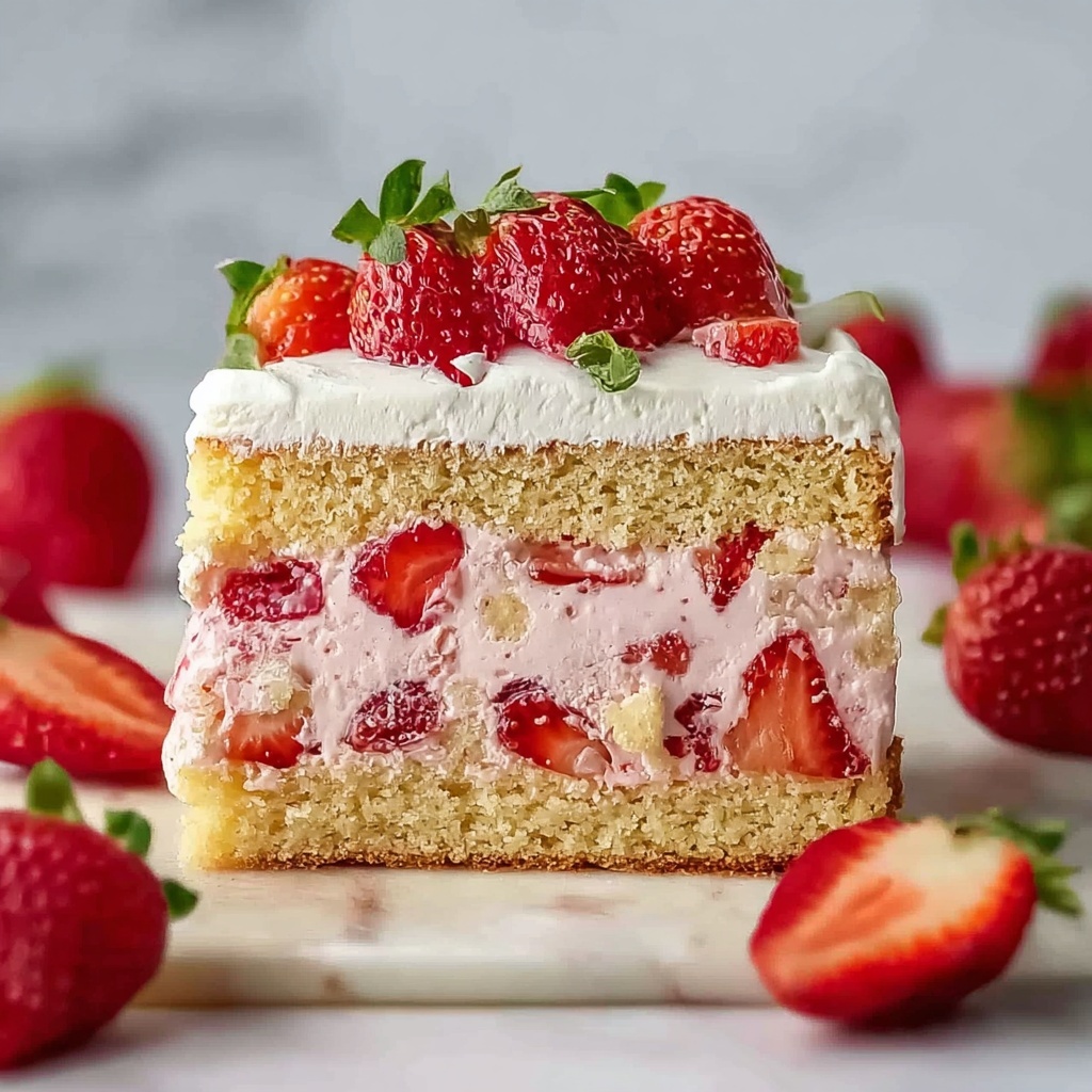 Strawberry Shortcake Tiramisu Recipe - Recipe Image