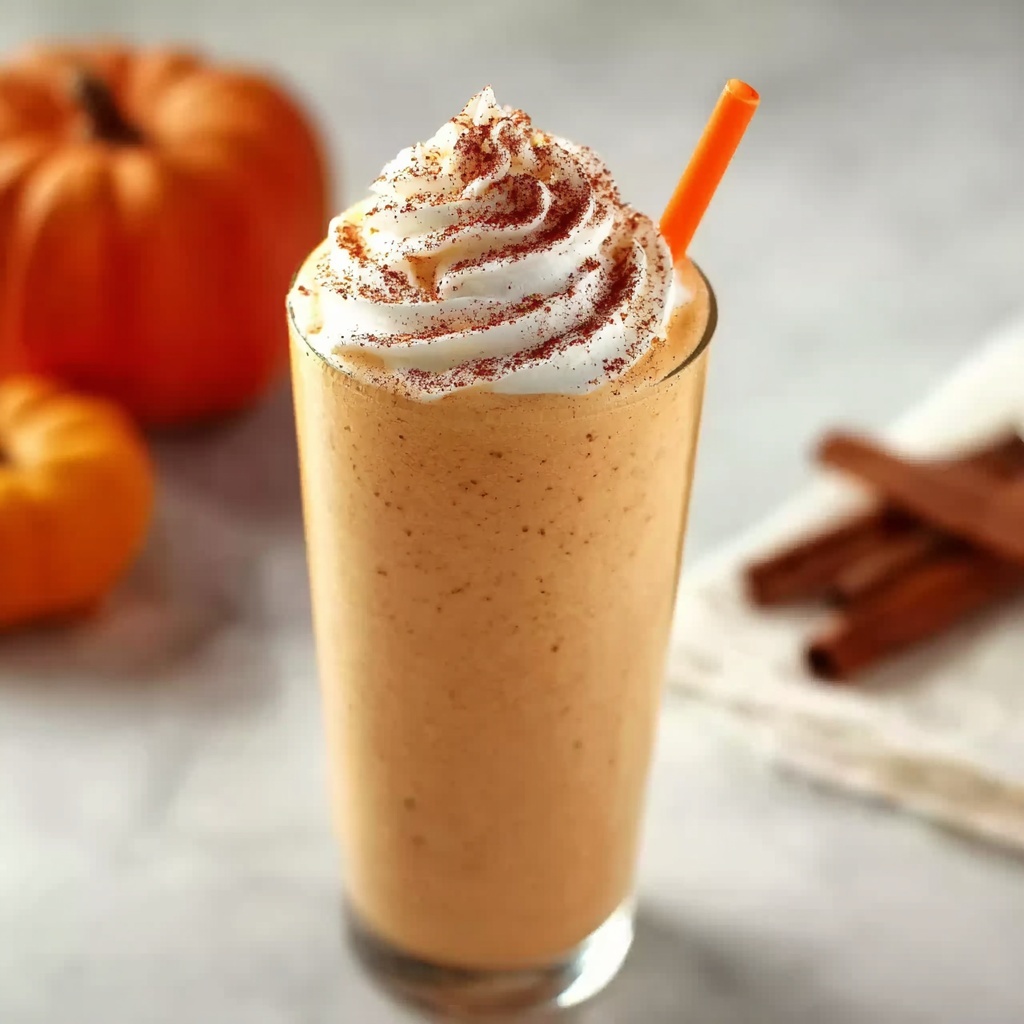 5-Ingredient Pumpkin Frappuccino Recipe - Recipe Image