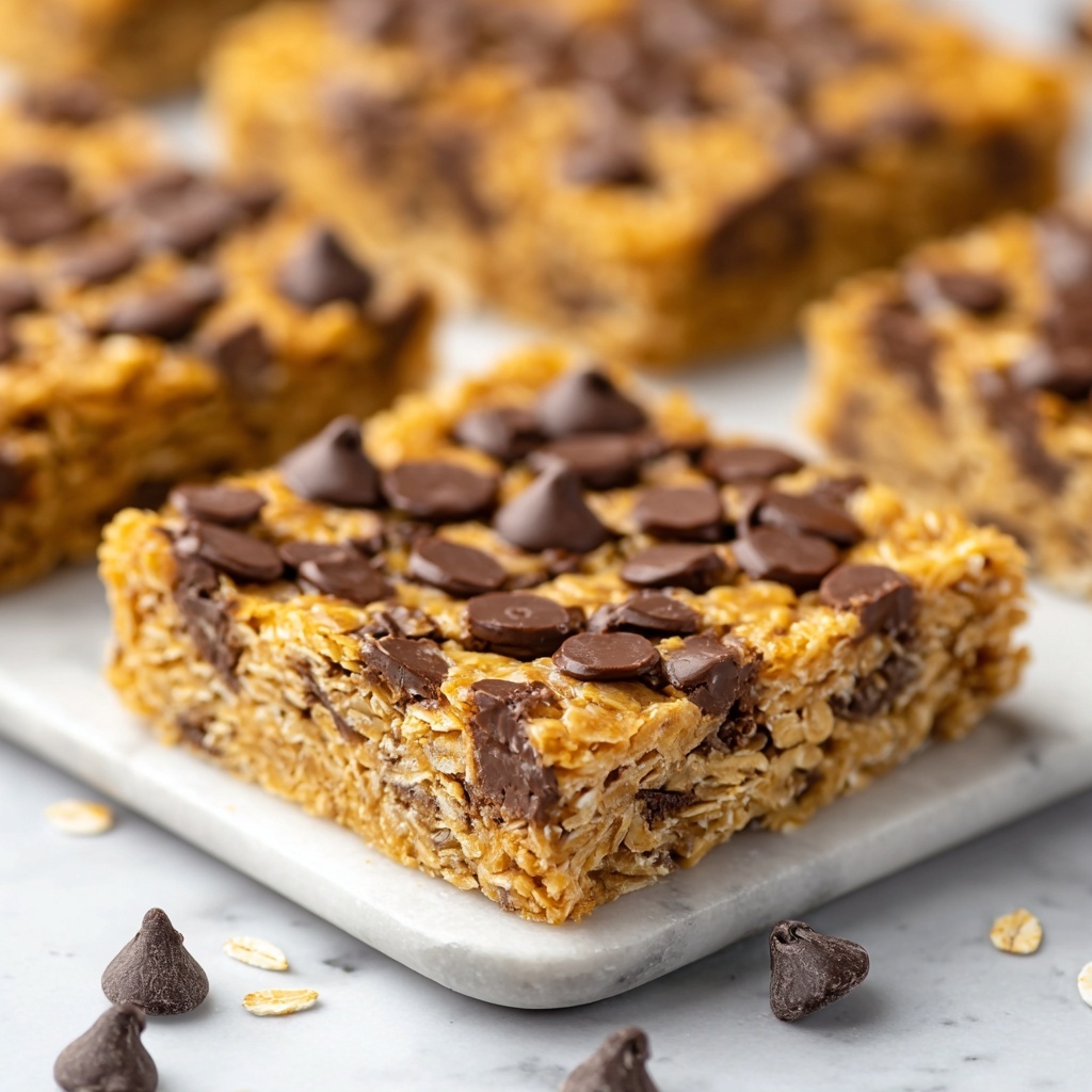 Oatmeal Chocolate Chip Bars Recipe - Recipe Image