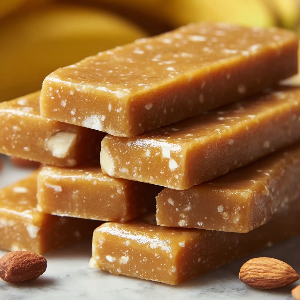 Banana and Peanut Butter Chewy Sticks for Dogs Recipe - Recipe Image