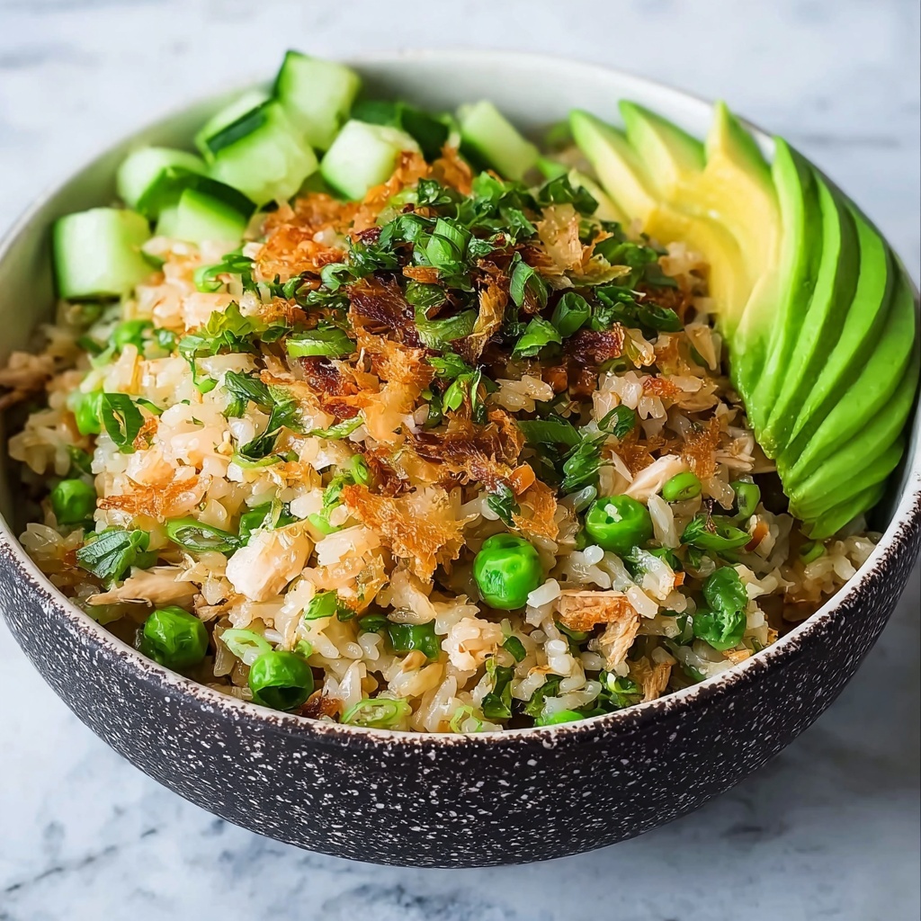 Tuna Avocado Crispy Rice Salad Recipe - Recipe Image