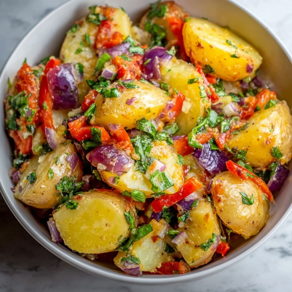 Patates Salatası - Turkish Potato Salad Recipe - Recipe Image