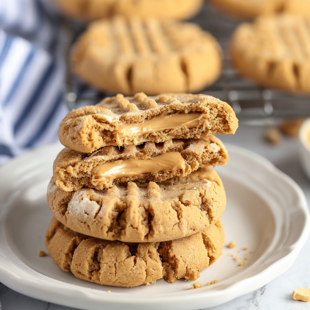 Peanut Butter Sandwich Cookies Recipe - Recipe Image
