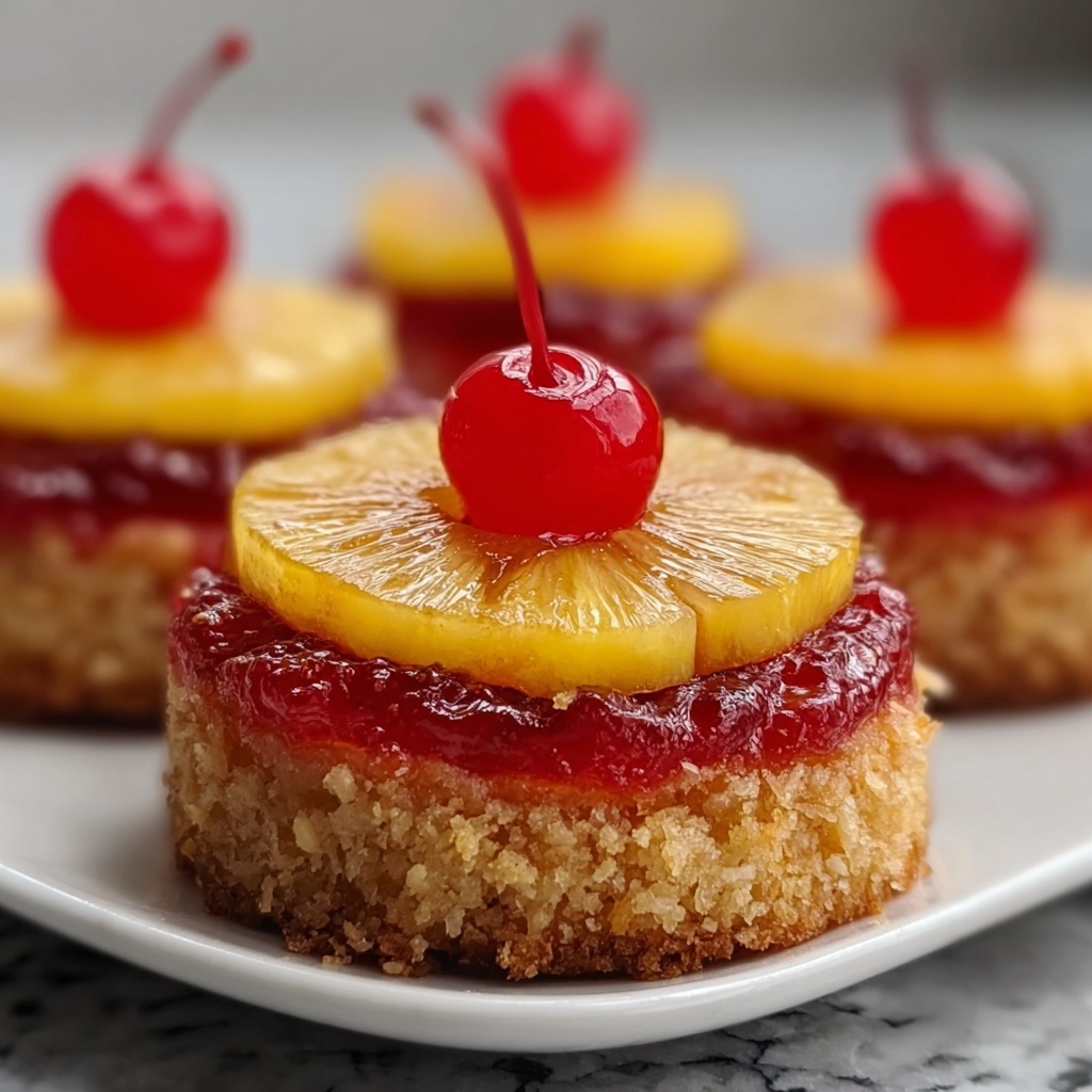 Pineapple Upside Down Sugar Cookies Recipe - Recipe Image