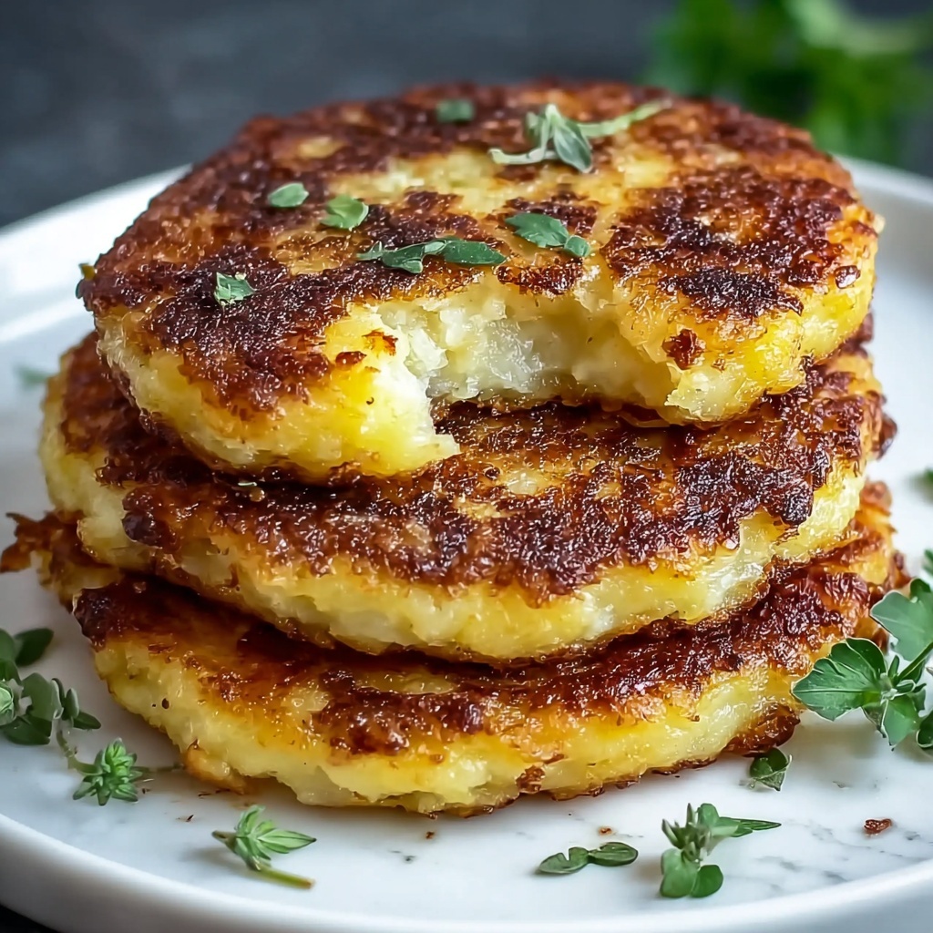 Golden Potato Pancakes Recipe - Recipe Image